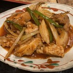 和楽亭 澤 - B:鶏チリ炒め