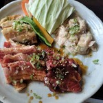 岩見沢精肉卸直営 牛乃家 本店 - 牛カルビサガリ定食