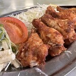 二本松バイパスドライブイン - 若鶏唐揚げ定食（おかずのみ）