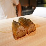 食堂いとめし - 鮎の中にはリゾット♪