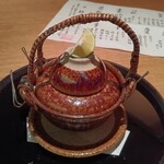 銀座ろくさん亭 - 松茸の土瓶蒸し