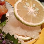 銀座ろくさん亭 - ひらめ