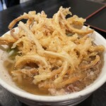 つるや - 肉ごぼー天うどん¥850