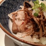 銀座ろくさん亭 - 茸釜飯