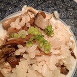 銀座ろくさん亭 - 茸釜飯
