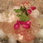 銀座ろくさん亭 - 季節の果物とアボカド