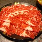 ちゃんこちゃんこの宴会屋 - すき焼き、しゃぶしゃぶ用のお肉