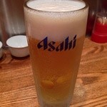 ホルモン焼肉 うまうま - 生ビール