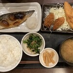 お肴や - おすすめ定食 1,050円
