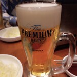 鶴見ホルモンセンター - 生ビール