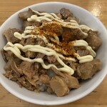煮干らーめん 川むら - ミニチャーシューまぶし丼 200円