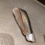 鮨 近藤 - コハダ→しっとりした舌ざわりで、特有の香りと旨味がありました♪