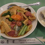 青葉 新館 - 香腸燴飯650円（本日の日替わりサービス）2014年4月24日青葉 新館