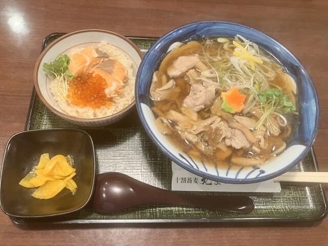 十割そば 丸まつ 石巻店 - 陸前山下（そば）