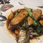 Les Jardin des dodine - イタリア産仔牛のロースト 焦がしバターソース（税込3,450円）