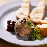 鶏白レバーのパテ