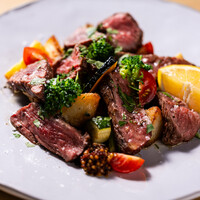 牛肉ステーキ「タリアータ」季節野菜ロースト　200g
