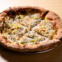 シラスと青唐辛子とカラスミ