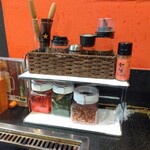 もんじゃ居酒屋 ののじ - 調味料戦隊