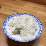 来来 - ご飯の下にチャーシュー