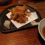 麓屋 - 琵琶湖すじえびのかき揚げ