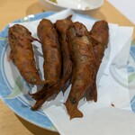 山の仙人 淳  - 目光の唐揚げ！さくほく！