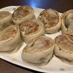 やすらぎ - 焼き餃子（オマケしてくれました♪）