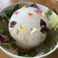 メゾン ケイ - 季節の庭園風サラダ（＝ジャルダン・ドゥ・レギューム・クロッカン）