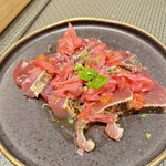 Mr.Porcino - 焼津、モチガツオのカルパッチョ