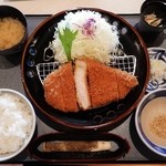 Katsuki - 北斗の島豚ロースかつ定食1706円