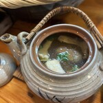 海幸 - 松茸の土瓶蒸し