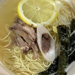 七輪さく - テールラーメン500円（秋祭り限定）！