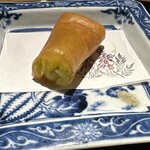 眞善美 - 銀杏　春巻き　山椒塩