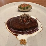 新門前 米村 - 和牛フィレのハンバーグ