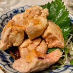 大衆炉端 心 - あん肝ポン酢 980円