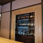 津田楼 - 厨房との仕切りにもなっている部分