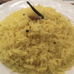 インド料理 パリワル - フワッと軽いレモンライスもすんばらしーです