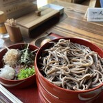 海潮路 - 割子そば（800円）　手打ち、蕎麦粉の味が昔ながら。