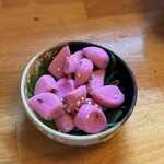 焼鳥 だいちゃん - 梅しそにんにく漬　300円