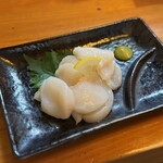 焼鳥 だいちゃん - ホタテ刺し　680円