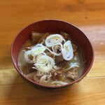 焼鳥 だいちゃん - 自家製牛モツ煮込み　480円