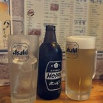 焼鳥 だいちゃん - ホッピーセット　480円　　　生ビール（中）　480円