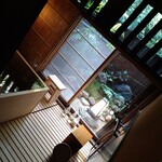 柳生の庄 - 部屋の檜風呂