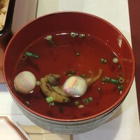 鰻割烹 伊豆栄 不忍亭 - ＋330円で肝吸いに