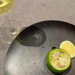 茶禅華 - 酸橙海蜇、ティーペアリング02