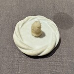 茶禅華 - 蜜汁叉焼（薬味として供されたマカ）