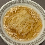 茶禅華 - 松茸醤油拉麺（平打ち麺）