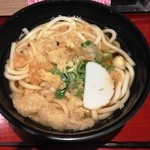 麺家 - かけうどん（240円）