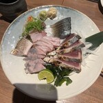 炭旬 - お造り盛合わせ×2