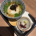 炭旬 - だし茶漬け（こんぶ）